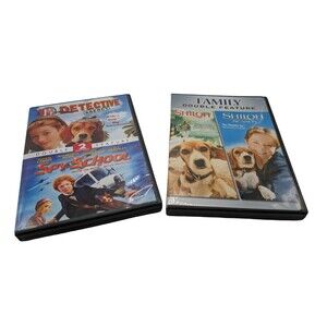 Shiloh/Shiloh 2 (DVD, 2006); Jr Detective Agency/Spy School (DVD) Family Bundle